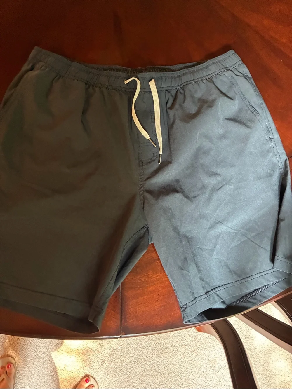 Fair harbor Men's Drawstring Casual Shorts in Navy Blue